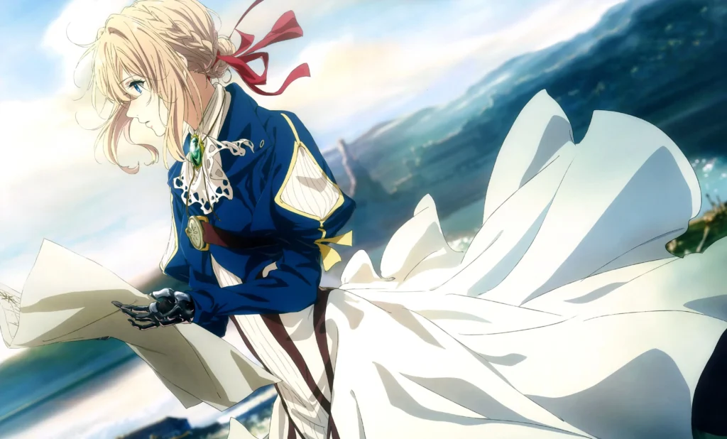 Ethereal Violet Evergarden Capturing Hearts and Letters