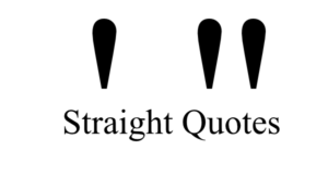 What Exactly is a Straight Apostrophe